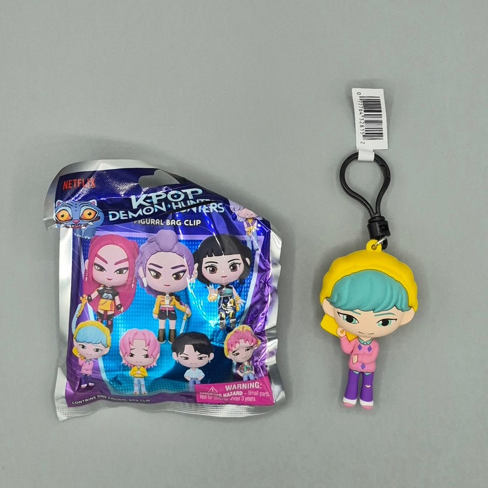 Monogram Netflix K-Pop Demon Hunters Baby Figural Bag Clip Keychain Series 1